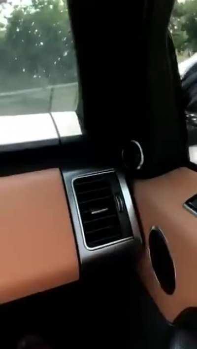 Kids steal a van and have a road accident