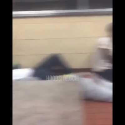 CCTV/aftermath footage from a shooting last night in Detroit that left 3 dead and 1 injured. The shooting occurred at the Eagles Coney Island restaurant on the city's west side. The suspect is in custody. Employees said they didn’t hear any argument/fight