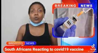 Vaccine rollout. Thuma Mina!