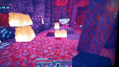 Piglins dance after a successful hunt! (Apologies for quality)