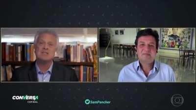 “O Presidente Bolsonaro estava absolutamente convencido de que o coronavírus era uma arma biológica chinesa pra levar a esquerda de volta ao poder na América Latina