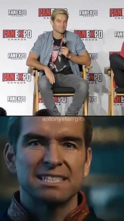 Antony Starr on his Homelander look