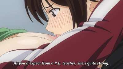 Boob technique: The Cuddle [Why the hell are you here, Teacher!?]