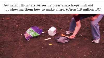 Noooo, don't discover fire!!!