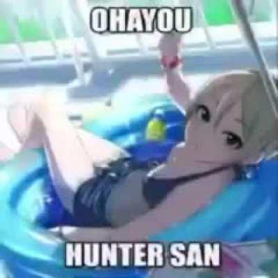 Hunter goes to the anime world