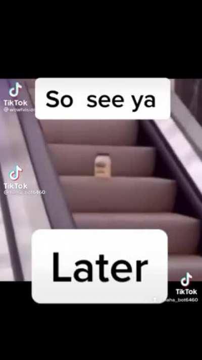 Mayonnaise on an Escalator