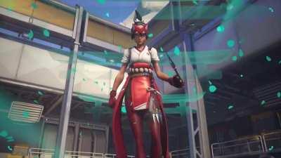 Upcoming Kiriko Highlight Intro: Kunai Spin