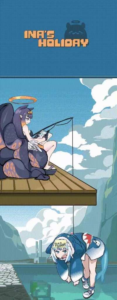 Ina's Holiday - 🐙x🔱