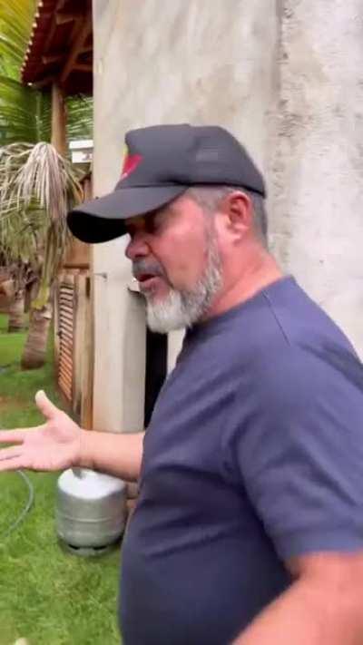 Gambiarra de luxo - Sauna feita com panela de pressão