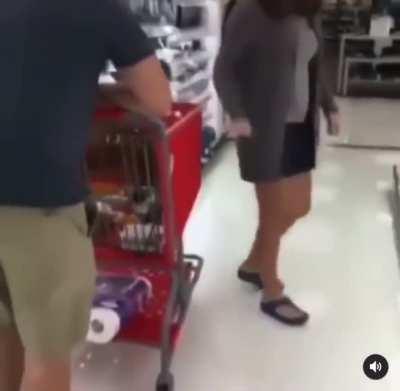 Just a beautiful day at the grocery store