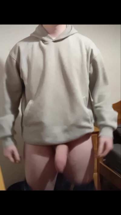 I take my pants off first in strip poker