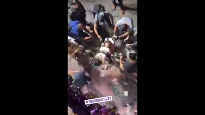 Eating ass in public during Mardi Gras