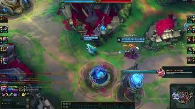 Best way to protect soraka is to pull her out of the fight.