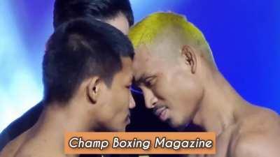 Opponents in the ring, but 'lovers' at first sight