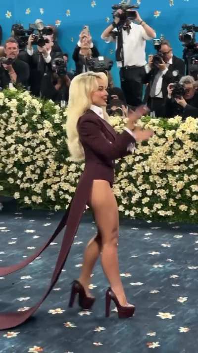 Sabrina has arrived at 2025 Met Gala at Metropolitan Museum of Art in New York City - IG May 2025