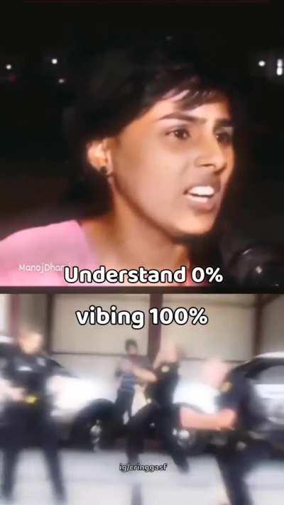 She is just speaking haryanvi