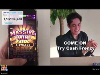 wow what a good act (this man is on crack)