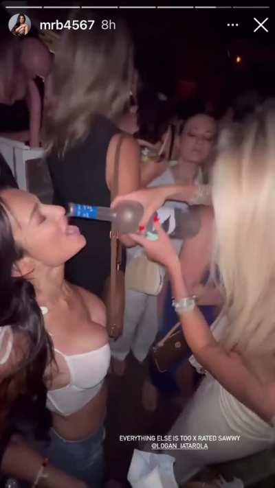 throwback she posted