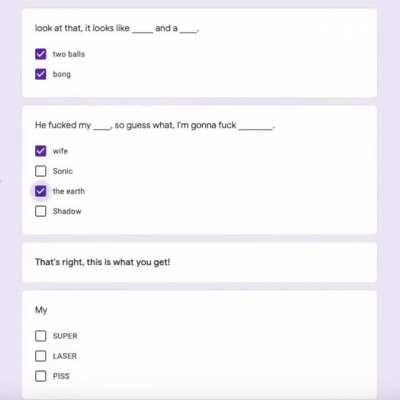 The only test I'll ever ace.