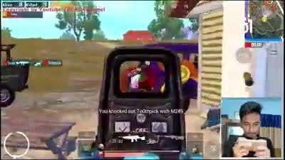 The look on his face...