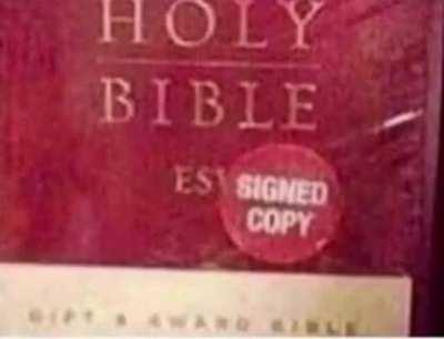 SIGNED COPY!!!!????? I