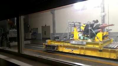 A reverse hydro pneumatic catapult (pics and explanation in comment)