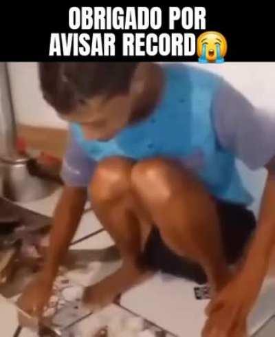 obrigado por avisar record 😭