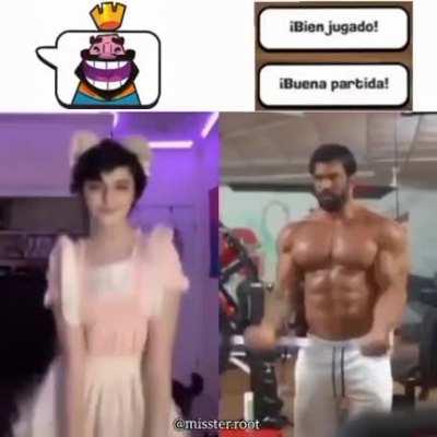 Solo me burlaria si me lo hacen a mi primero😈