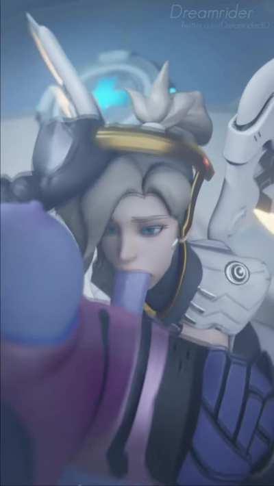 Futa Widowmaker face fucking Mercy (Sound Update) (Dreamrider) [Overwatch]