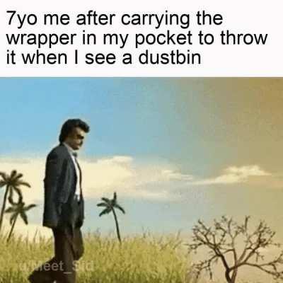 I still do it to this day