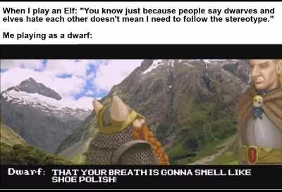 FILTHY NO GOOD KNIFE EARS!!!