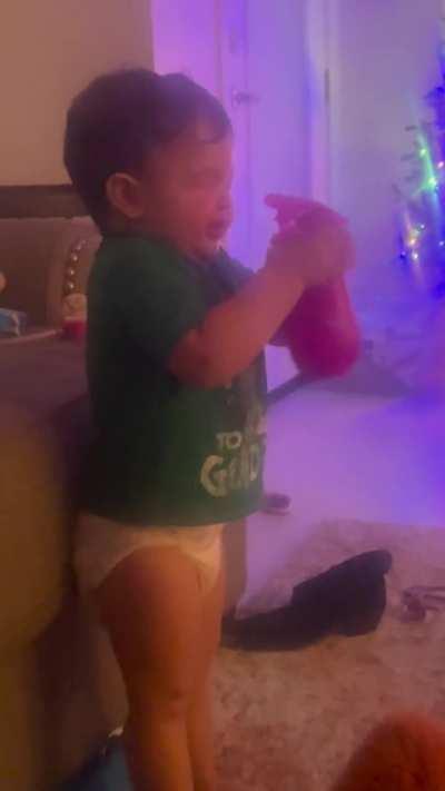 He’s just testing out the waters