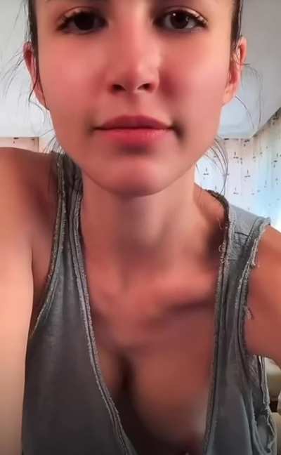 She knows exactly what's happening