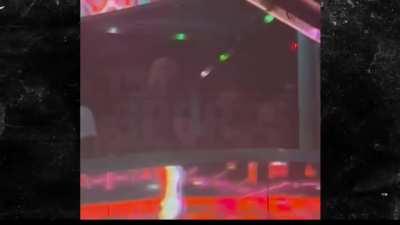 Dana and his wife fighting on NYE