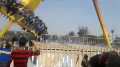 WCGW crossing a rollercoaster