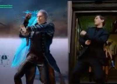 Vergil's Ex Provocation includes Peter Parker's dance from Spider-Man 3 (2007)
