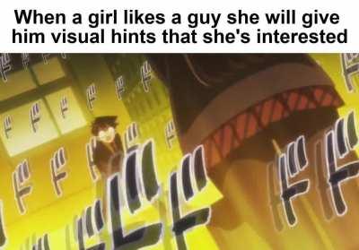 Oh? You're approaching me?