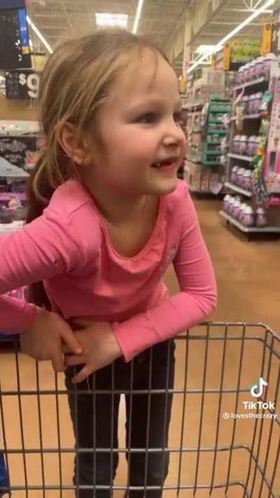 She picked the floor