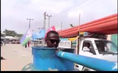 Somalian homemade “tank”