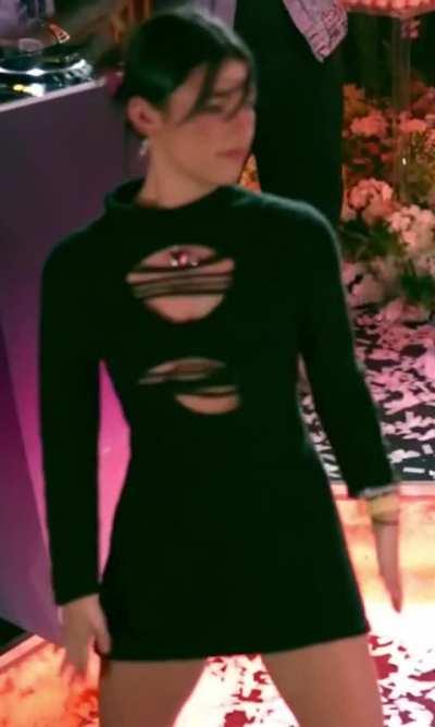 Titty slipped out for a sec