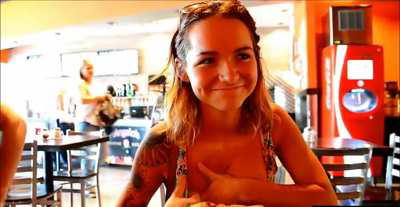 Flashing Boobs in Public