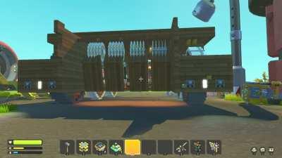 Mortal Engines inspired haybot and wood scooper