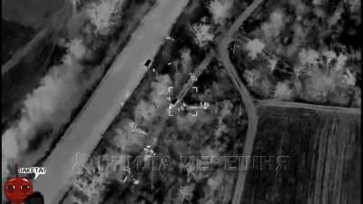 HIMARS struck a russian military gathering near ​​Tavriya village, Zaporizhzhia front. The work of the 15th separate brigade of artillery reconnaissance 