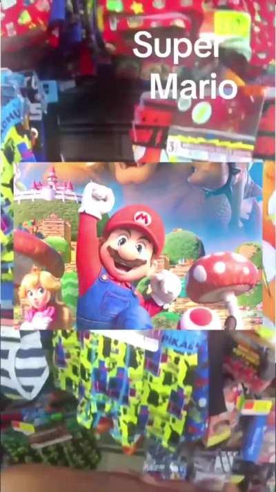 Man meets Super Mario. *emotional*