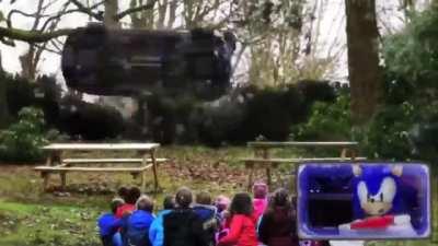 Wow sonic racing? Oh wait oh no oh fu-