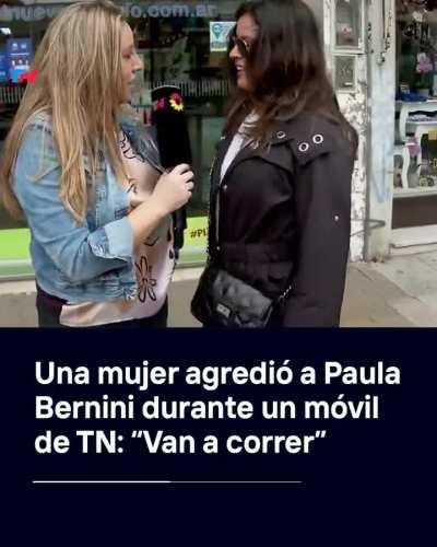 Otro capítulo de las aventuras de Paula la notera de TN.
