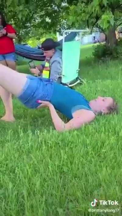 HMC while I do an acrobatic beer trick