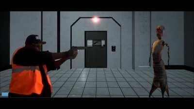 The new scp 173 with the identify yourself makes it a perfect meme