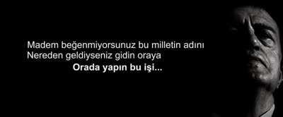 Türklüğü kaldıracaklarmış, kaldırın göreyim!