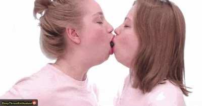 Involving a friend into DT Training: The Dildo Kiss